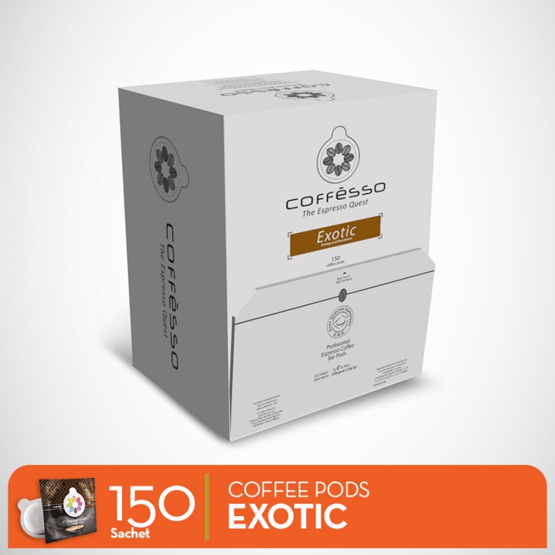 Coffesso Exotic 150s – Kopi Pods