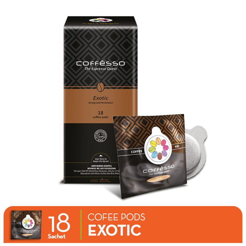 Coffesso Exotic – Kopi Pods