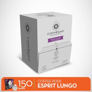 Coffesso Esprit Lungo 150s - Kopi Pods