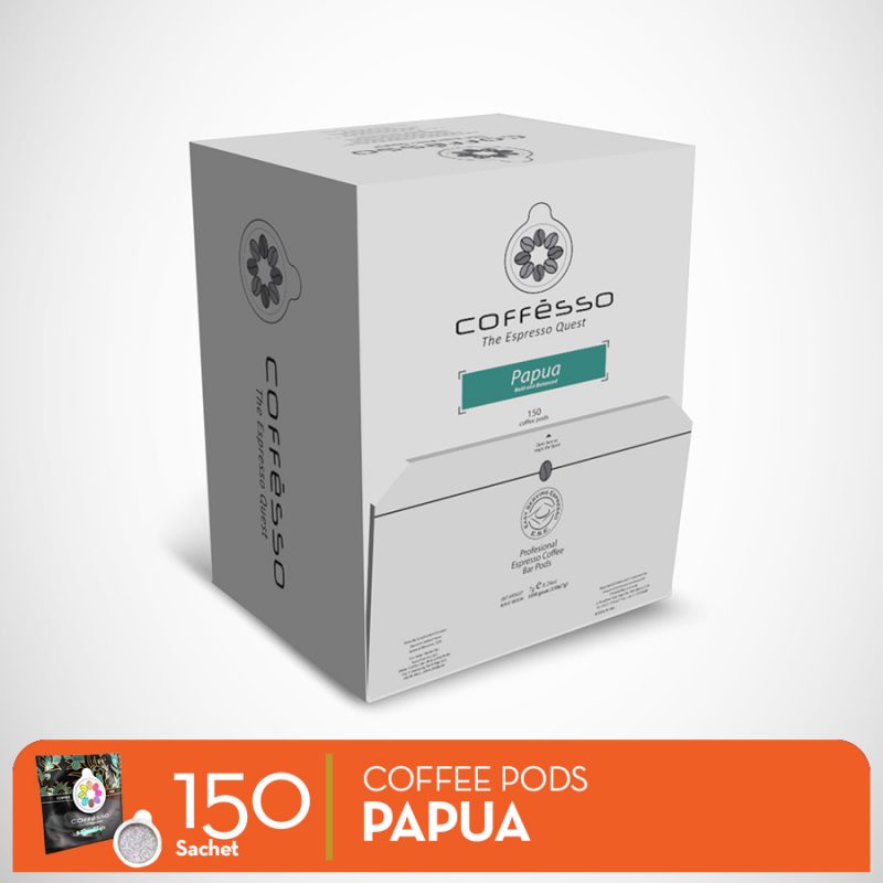 Coffesso Papua 150s – Kopi Pods