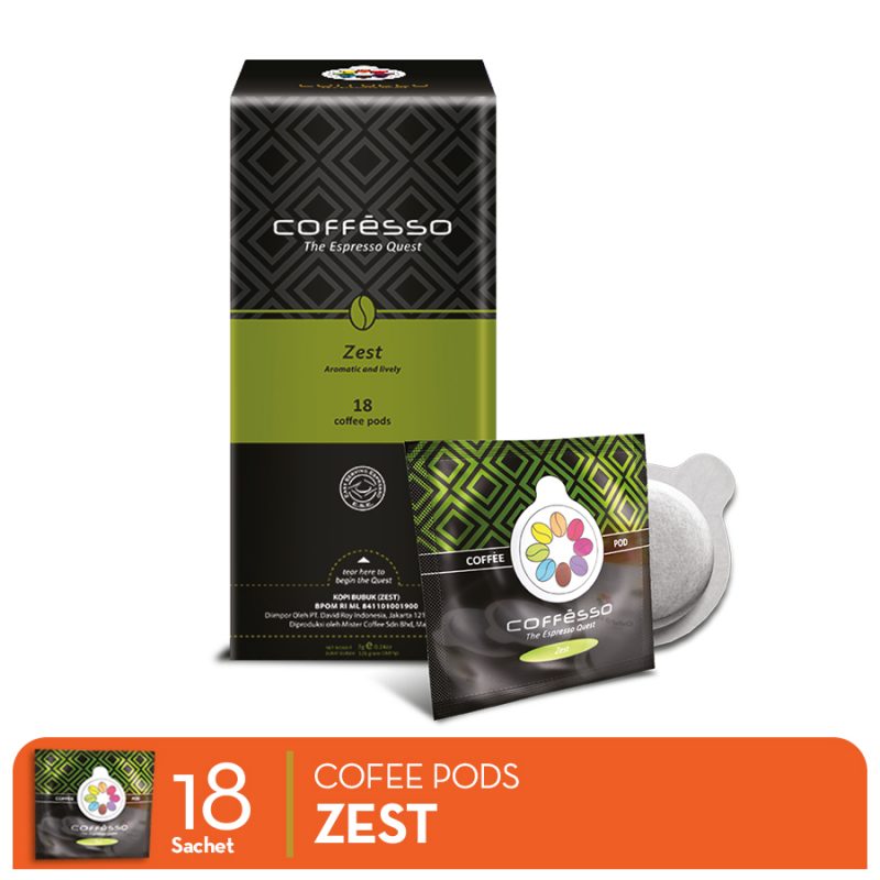 Coffesso Zest – Kopi Pods