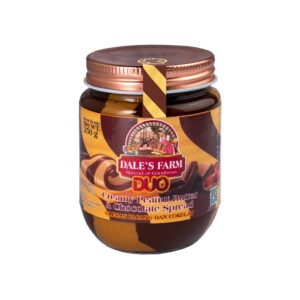 DALE'S FARM DUO CREAMY PEANUT BUTTER & CHOCOLATE SPREAD - NEW 2023 - 01